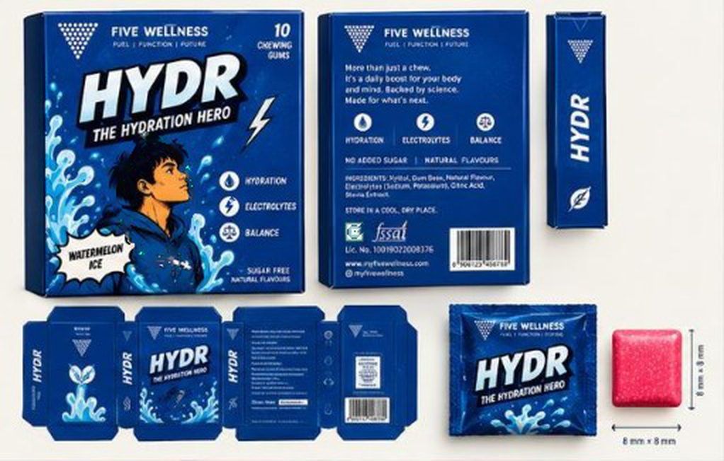 HYDR Electrolyte Chewing Gum
